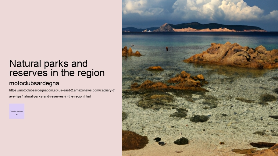 Natural parks and reserves in the region